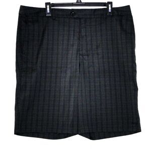 Under Armour Shorts Mens 38‎ Golf multicolor Pinstripe Trim Flat Front